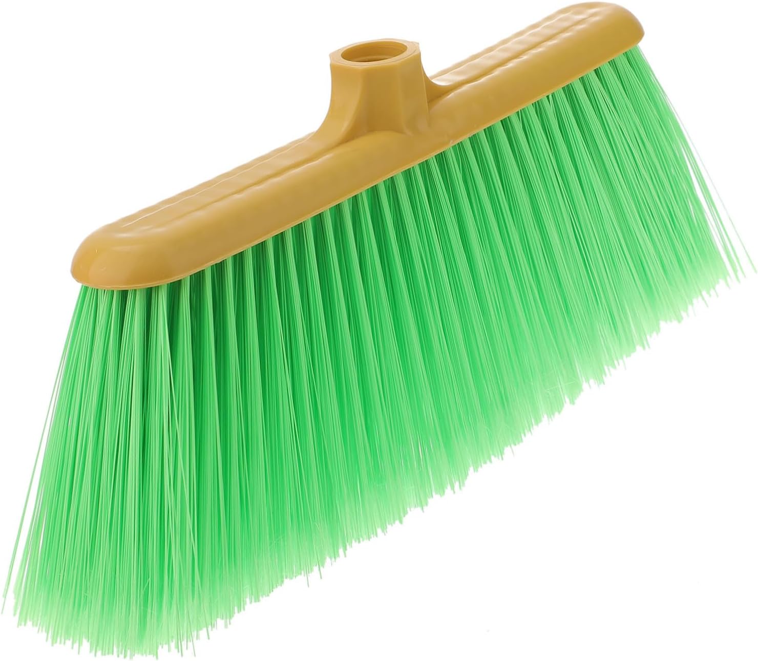 CALLARON Durable Plastic Broom Head Replacement Thick Bristles for Indoor Outdoor Use Broom Parts for Home Office Kitchen Courtyard Cleaning