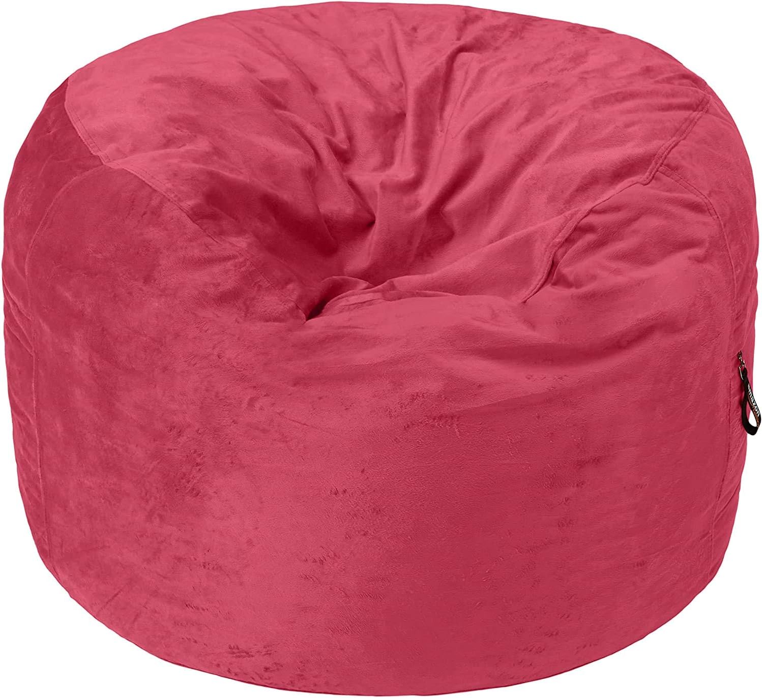 Buy Amazon Basics Memory Foam Filled Bean Bag Chair With Buy Amazon Basics Memory Foam Filled Bean Bag Chair With