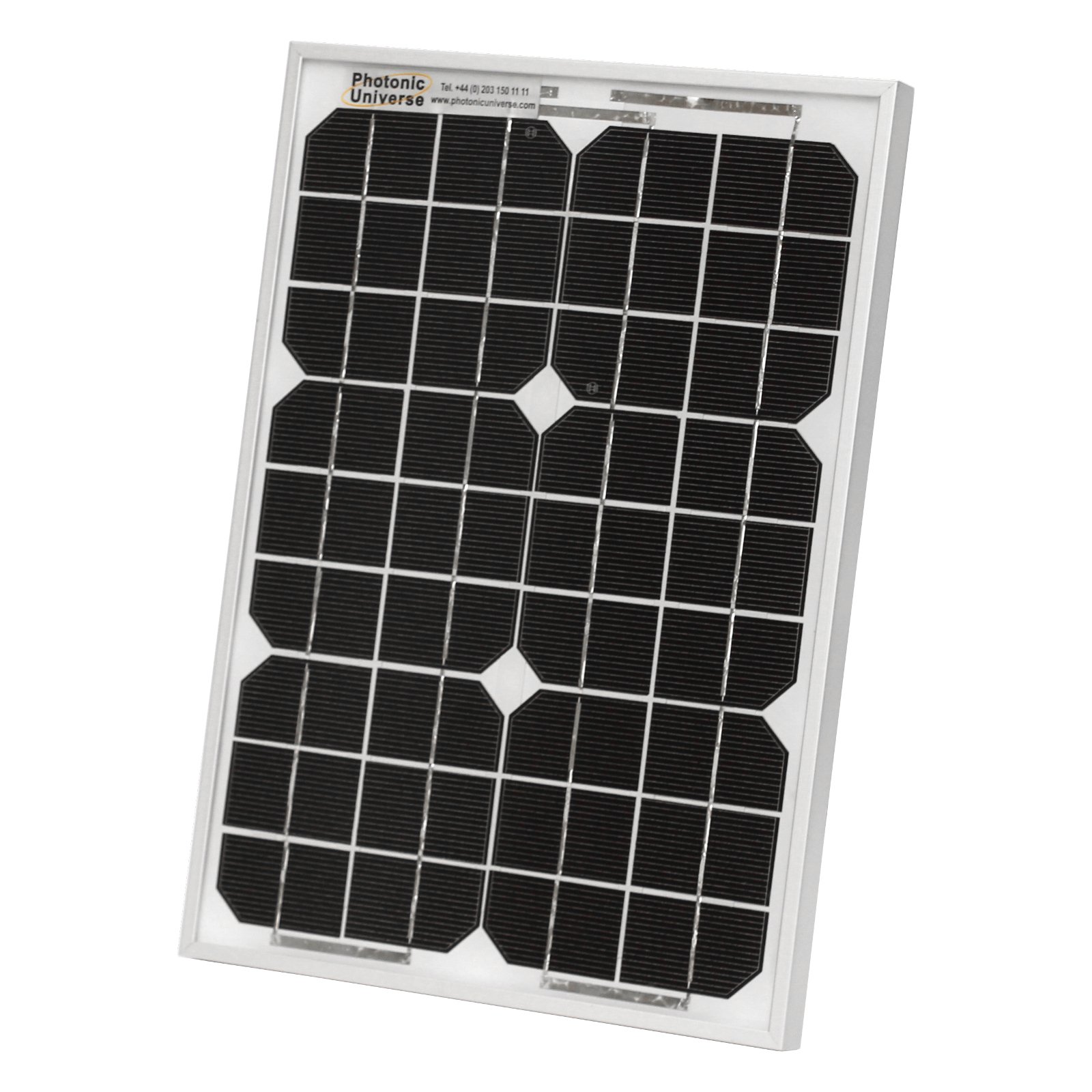 Photonic Universe Light 10W Solar Panel For Motorhome, Caravan, Boat Or Any Other 12V Off-Grid System