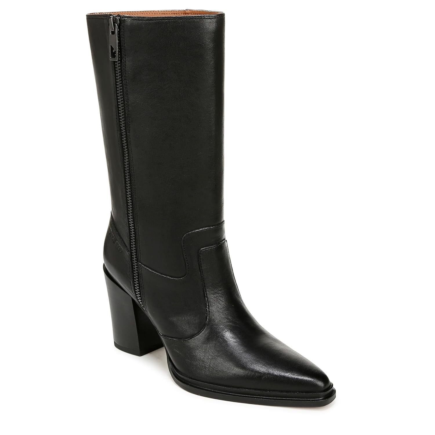 Franco Sarto womens Jaxon Mid Calf Heeled Boot