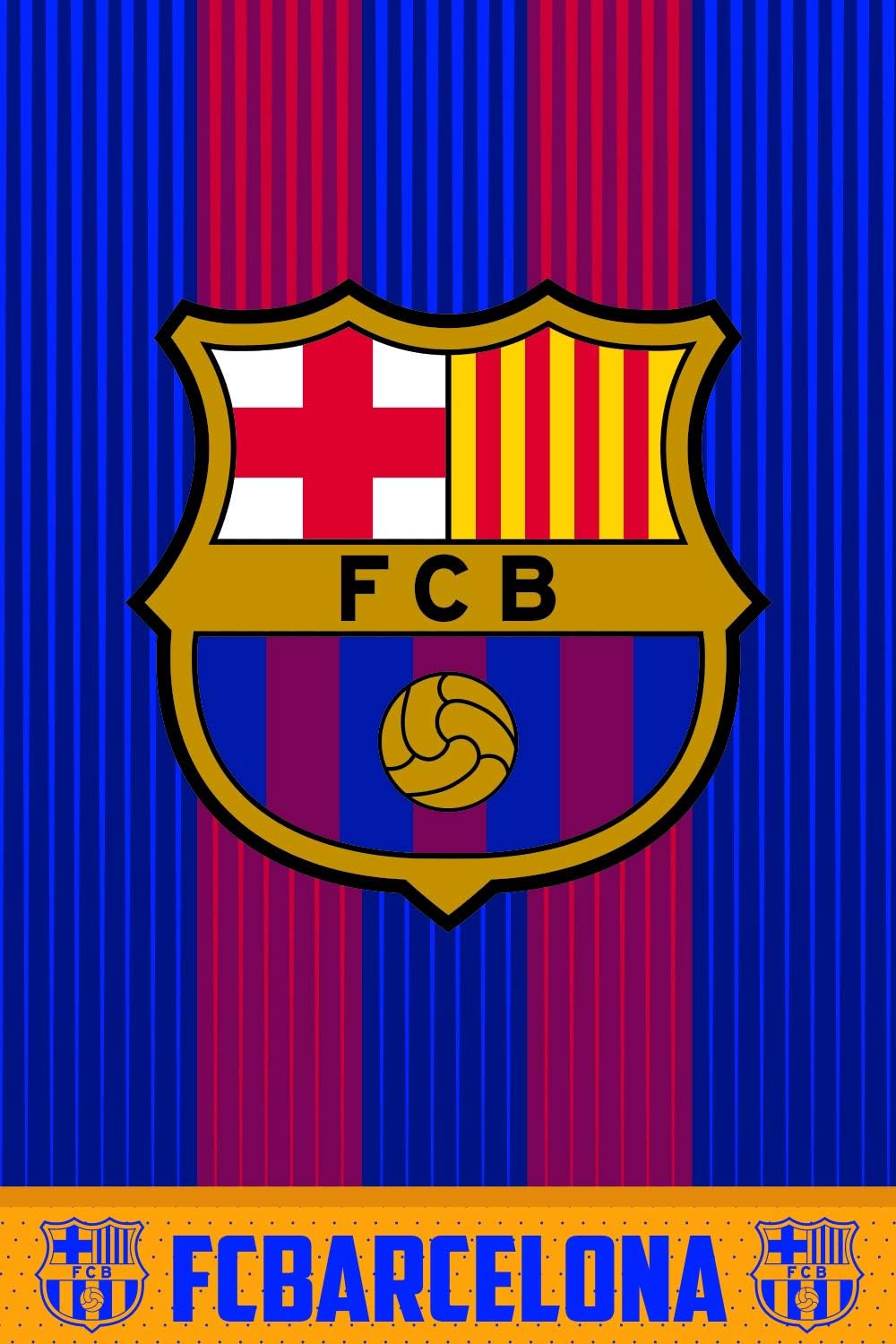 FC Barcelona Fleece Blanket, FCB160