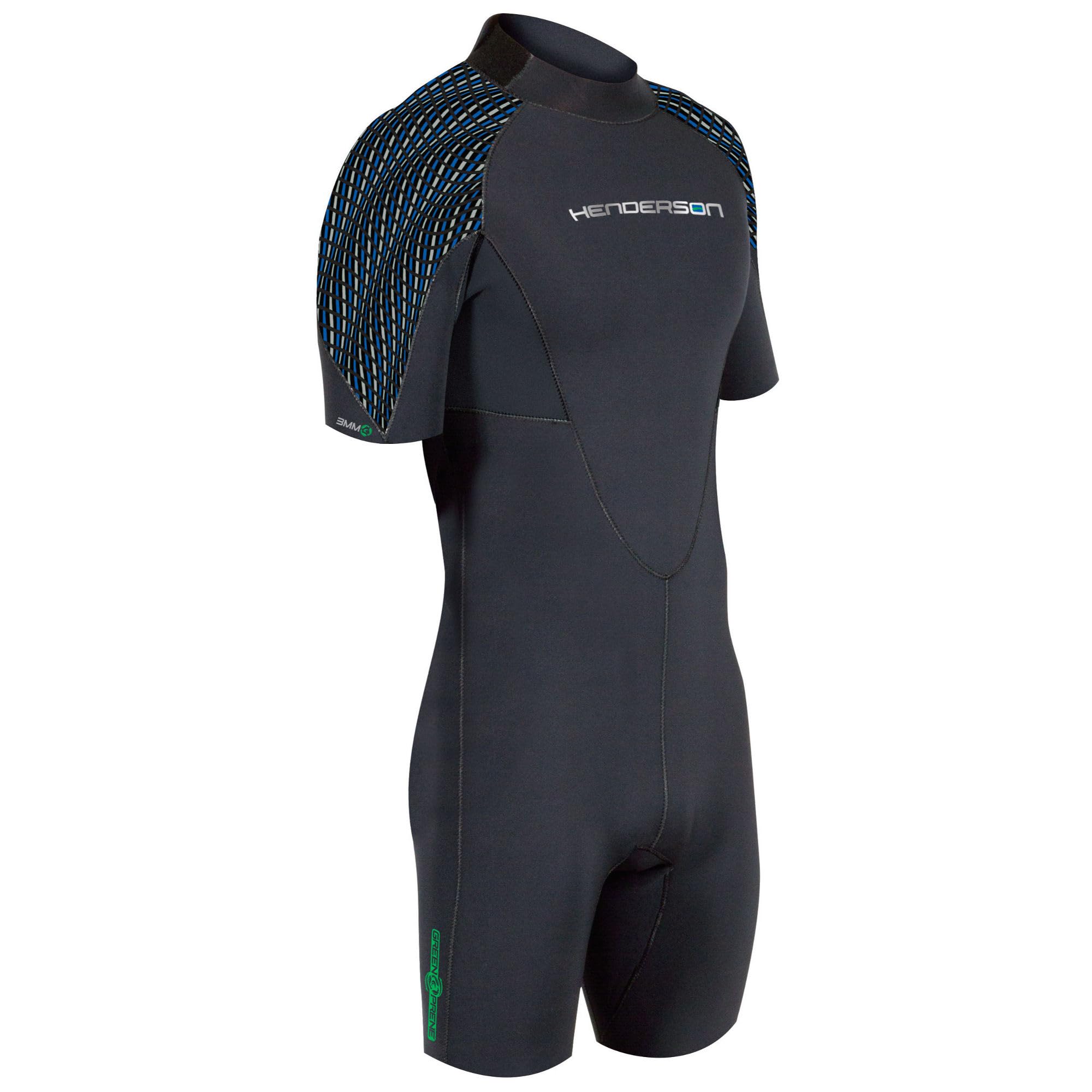 Henderson Men’s Greenprene 3mm Back Zip Shorty Wetsuit