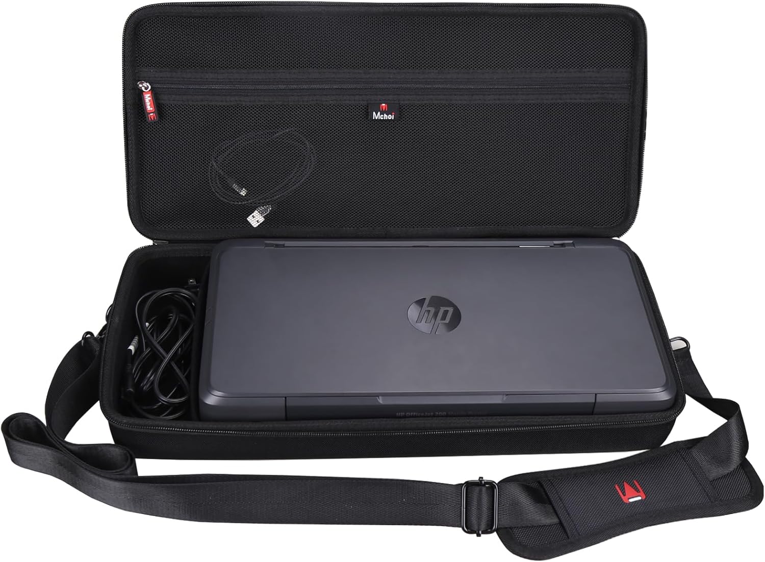 Mchoi Hard Travel Case for HP OfficeJet 200 Portable Printer (CZ993A), Case Only (Black)