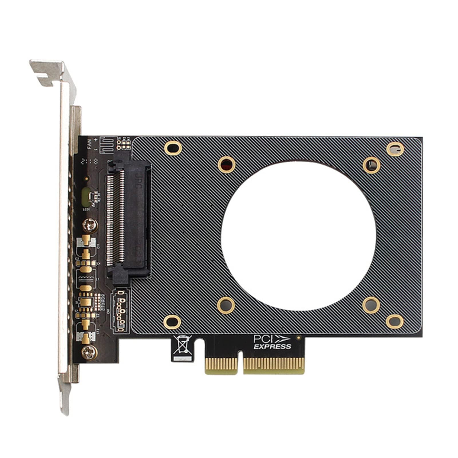 WANGCL PCIE 3.0 to U.2 Adapter Card High Speed PCIE X4 to U.2 Converter SFF8639 PCIE Split Expansion Card