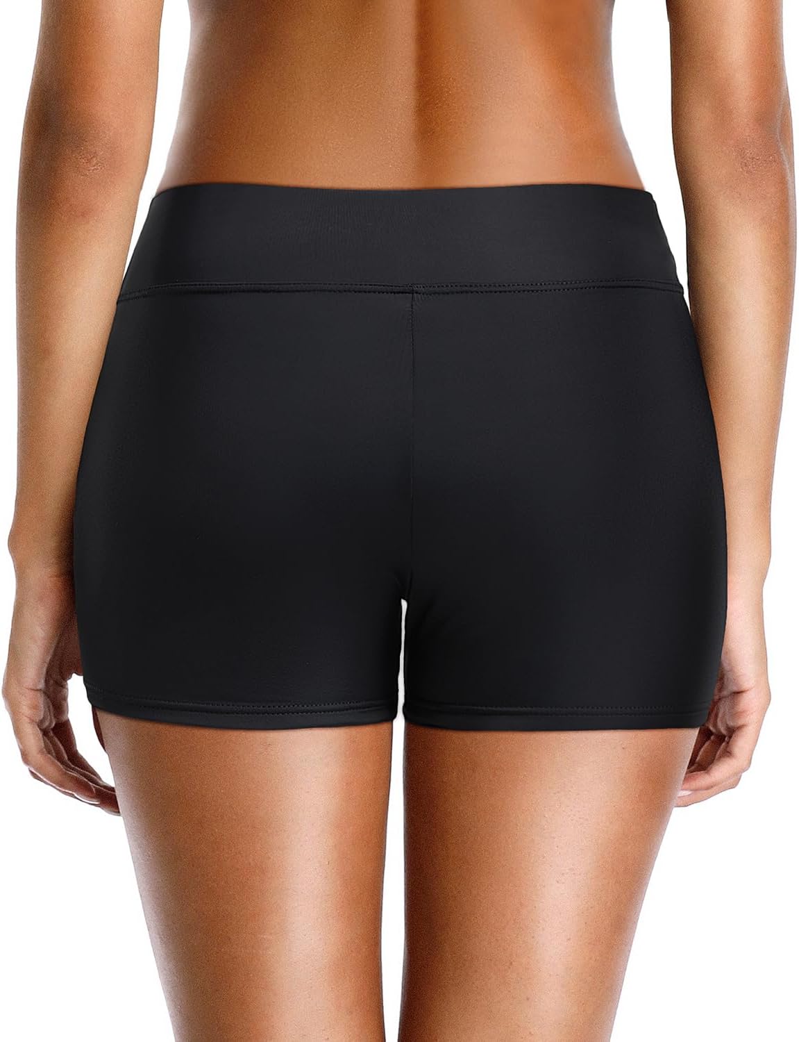Yonique Womens Swim Shorts Bathing Suits Bottoms Swimsuit Bottoms(Available in Plus) - Image 4
