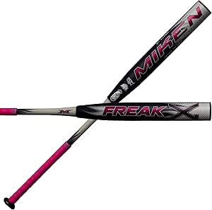 Amazon.com : Miken 2019 Freak X USSSA Maxload Slowpitch Softball Bat ...