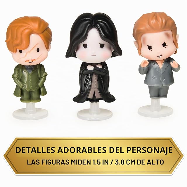 Foto 6 de 8 de WIZARDING WORLD - PACK 3 FIGURAS HARRY POTTER Y EL PRISIONERO DE AZKABAN AÑO 3: REMUS LUPIN, SEVERUS SNAPE…