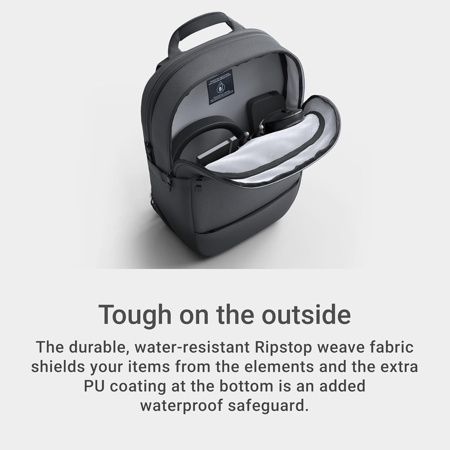 Dell Pro 13-14 Plus Ecoloop Backpack - Fits Most Laptops with Screen Sizes up to 14”, Dirt and Water Resistance, OceanCycle Certified, 2 Front and 2 Side Pockets - 3 Years Limited Warranty.