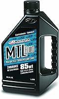 Vista 1 de Aceites de carreras Maxima 40901-2PK MTL-E 85w Líquido de transmisión/embrague de motocicleta 1L Botella, paquete de 2