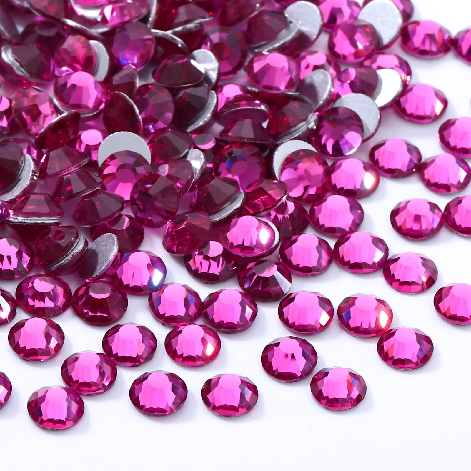 1440PCS Fuchsia SS20 Flatback Rhinestones(4.6-4.8mm)