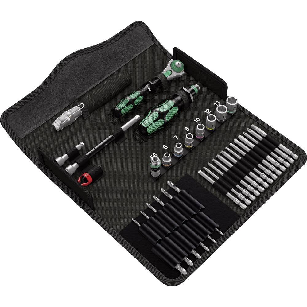 Wera 05135928001 Kraftform Kompakt M 1 metal, Juego de herramientas, 39 piezas