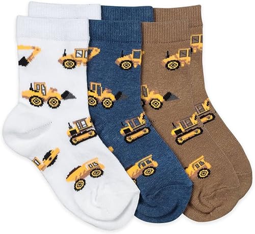 Miniatura 3 de Jefferies Socks Paquete de 3 pares de calcetines de construcción triple para niños de 2 a 7 años
