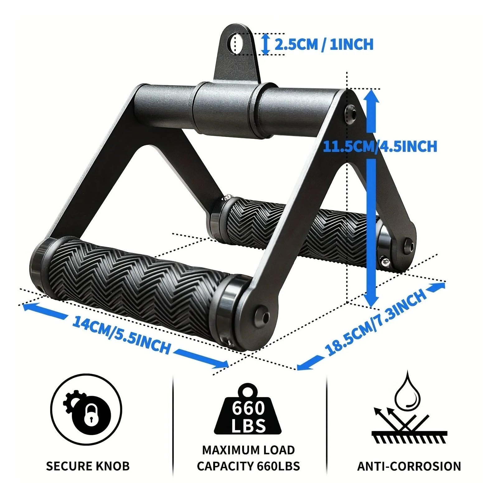 Equipo de entrenamiento de fuerza de accesorios de gimnasio 4 piezas | Accesorios multiusos for entrenamiento de fuerza en gimnasios.