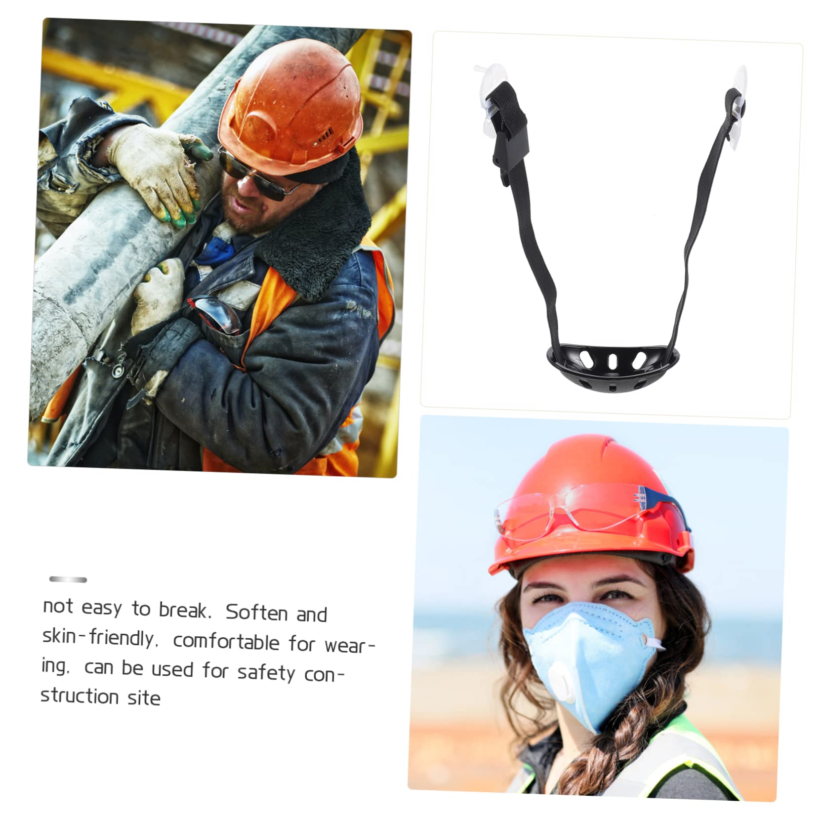 SOESFOUFU Chin Straps Hard Hat Football Chin Strap Safety Helmet Chain Belt Supplies