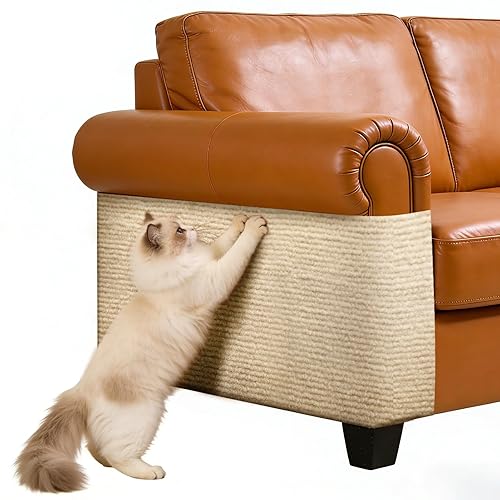 16"×79" Scratchable Cat Scratch Furniture Protector - Strong Adhesive &