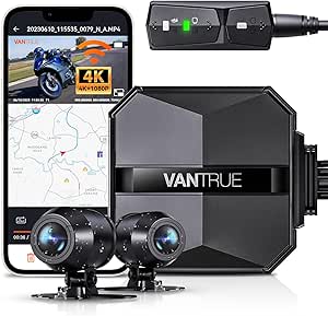 CaméRa De éTanche 1080P DVR Dashcam CaméRa Et ArrièRe Enregistreur