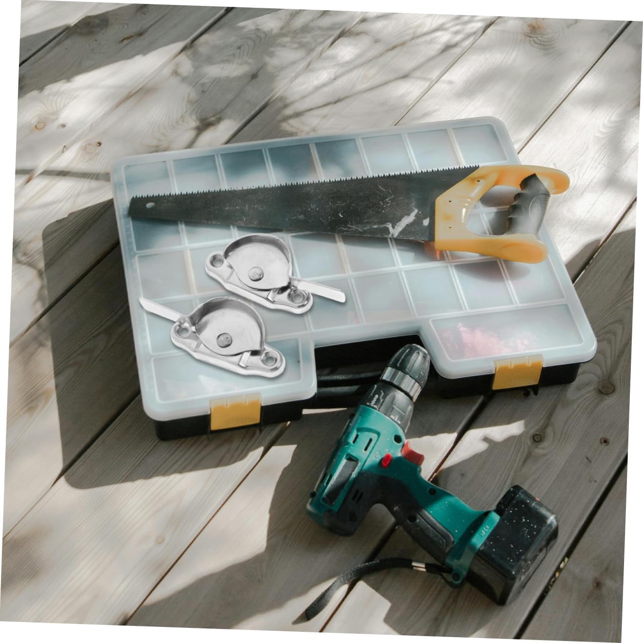 Homoyoyo 12sets Window Lock Stainless Steel Crescent Locks for Home Security Easy to Install and Safe