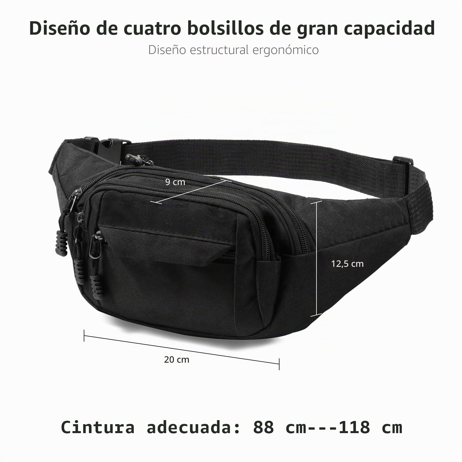 Vinabo Riñonera Hombre Mujer, Riñonera de Ciudad, Unisex, con Eefecto Holográfico, Riñonera Elegante y Brillante para Mujer, para Entrenamiento al Aire Libre, Senderismo, Camping