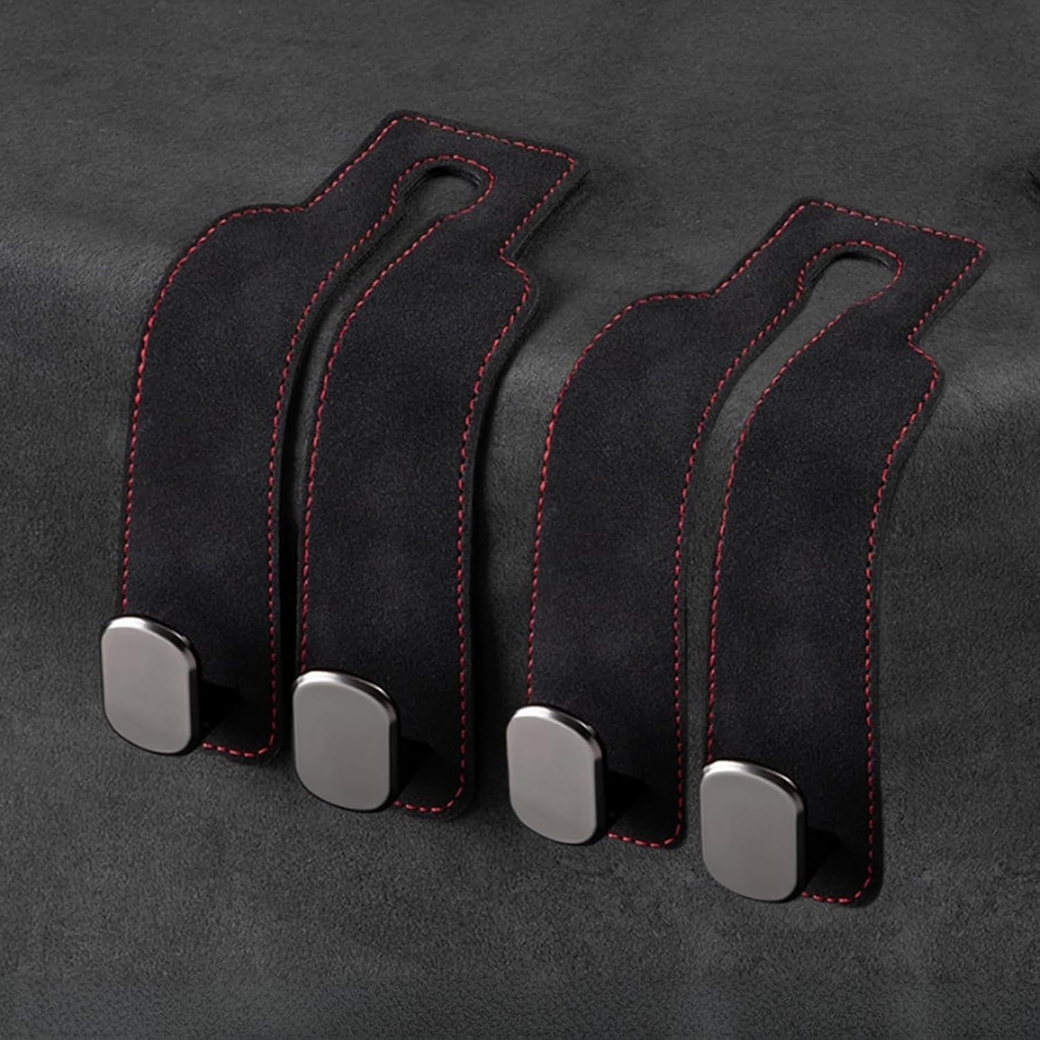 KRIJAM Car Seat Hooks, Car Seat Back Storage Hook Double Hook, Headrest Hooks for Car, Car Hooks for Purses and Bags (2, B... - Review, Price and Buying Guide