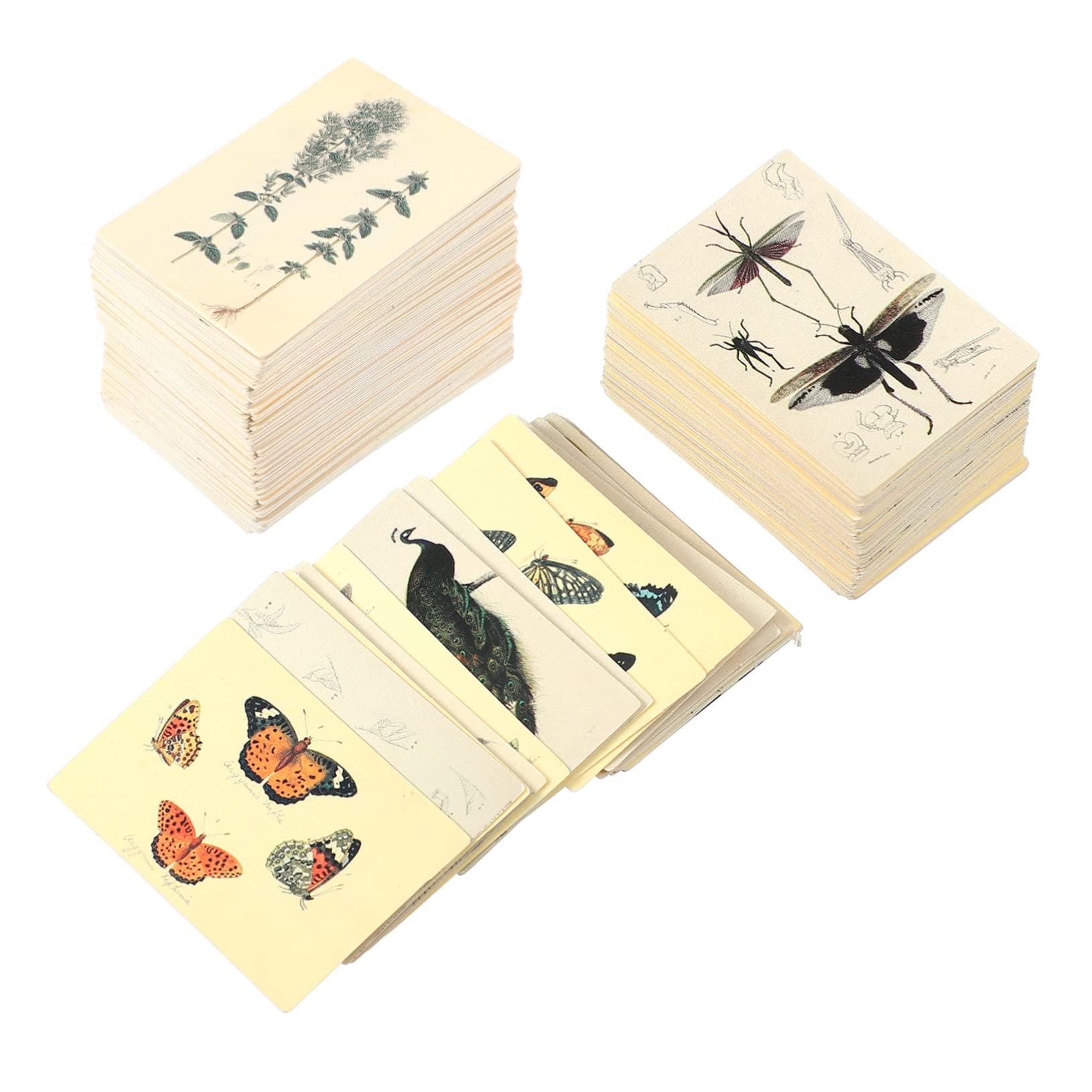 Memos Créatifs Vintage TEHAUX pour Scrapbooking et Collage de Journal Intime (6 Paquets)
