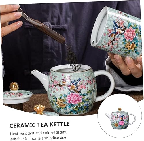 Miniatura 7 de FUNOMOCYA Tetera de cerámica tetera japonesa tetera turca tetera tetera de cerámica tetera de porcelana tetera grande decorativa tetera japonesa