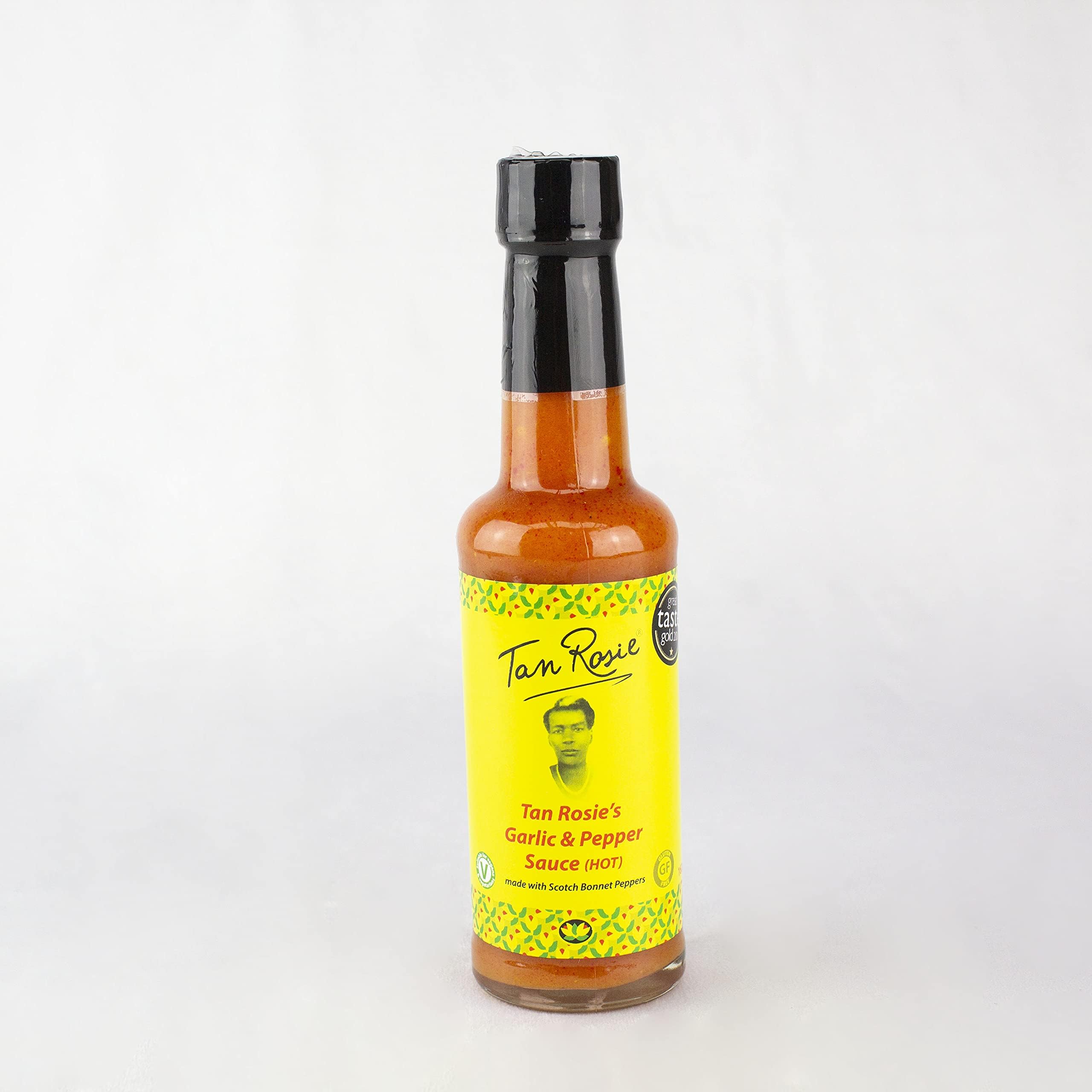 Garlic & Pepper Scotch Bonnet Chilli Sauce (HOT) Gluten Free & Vegan