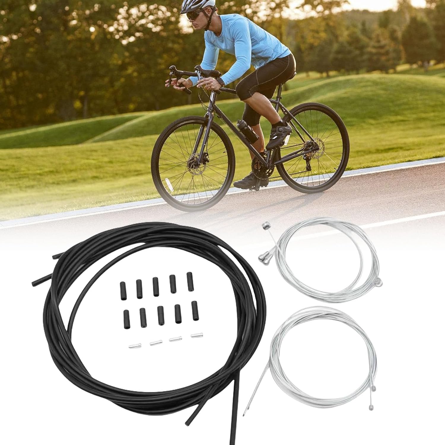 Multipurpose Bicycles Brake Wire Durability Bicycles Brake Cable Housing For Various Weather Conditions