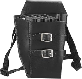 Coldre para tesoura de cabelo, bolsa de cabeleireiro, coldre para tesouras de barbeiro, bolsa de cintura multifuncional para armazenamento de ferramentas de cabeleireiro