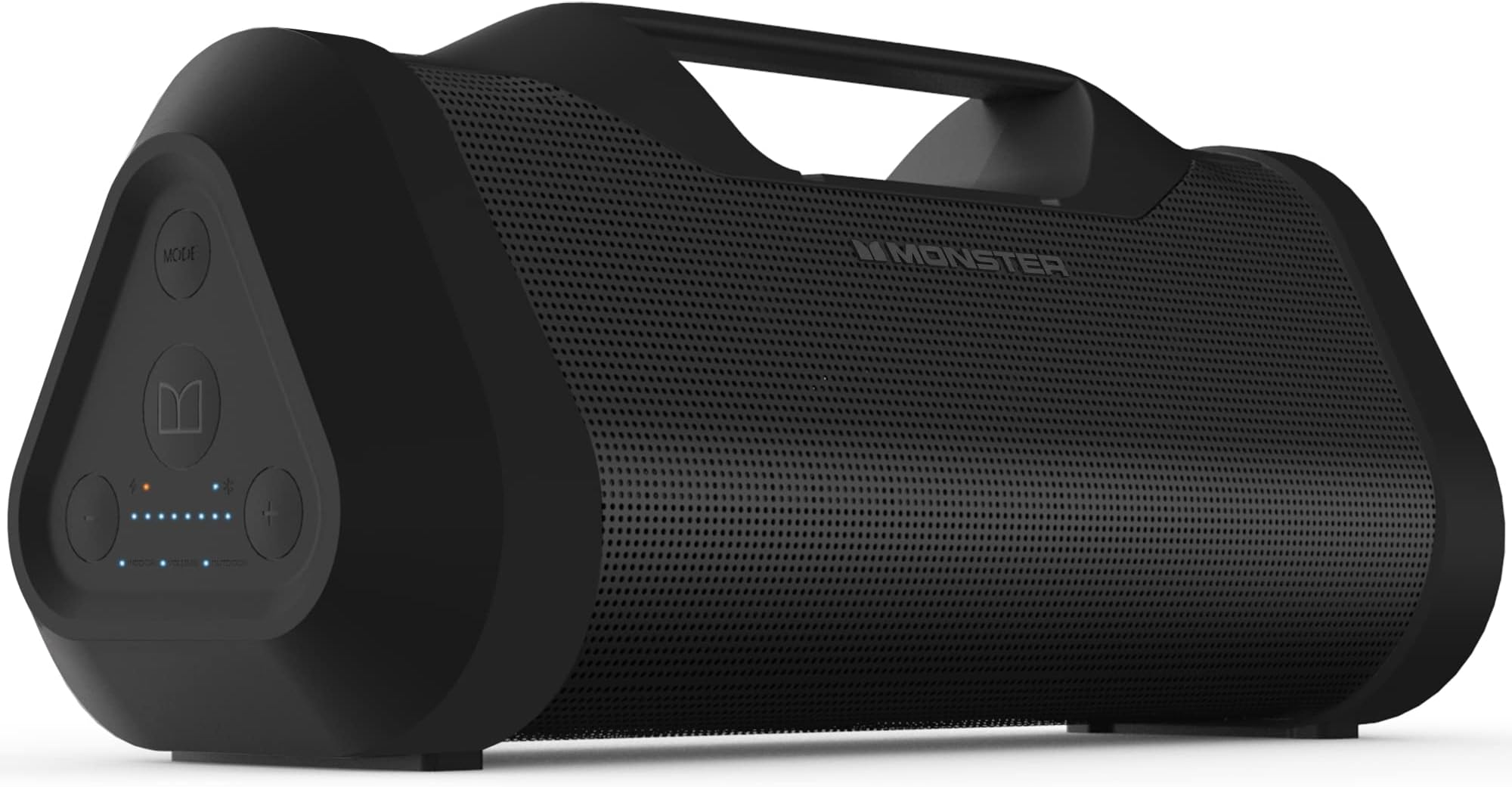 Monster Portable Wireless Bluetooth Speaker, 120W Rechargeable Wireless Boombox, USB Charge Out, IPX5 Water Resistant, (Monster Blaster 3.0)