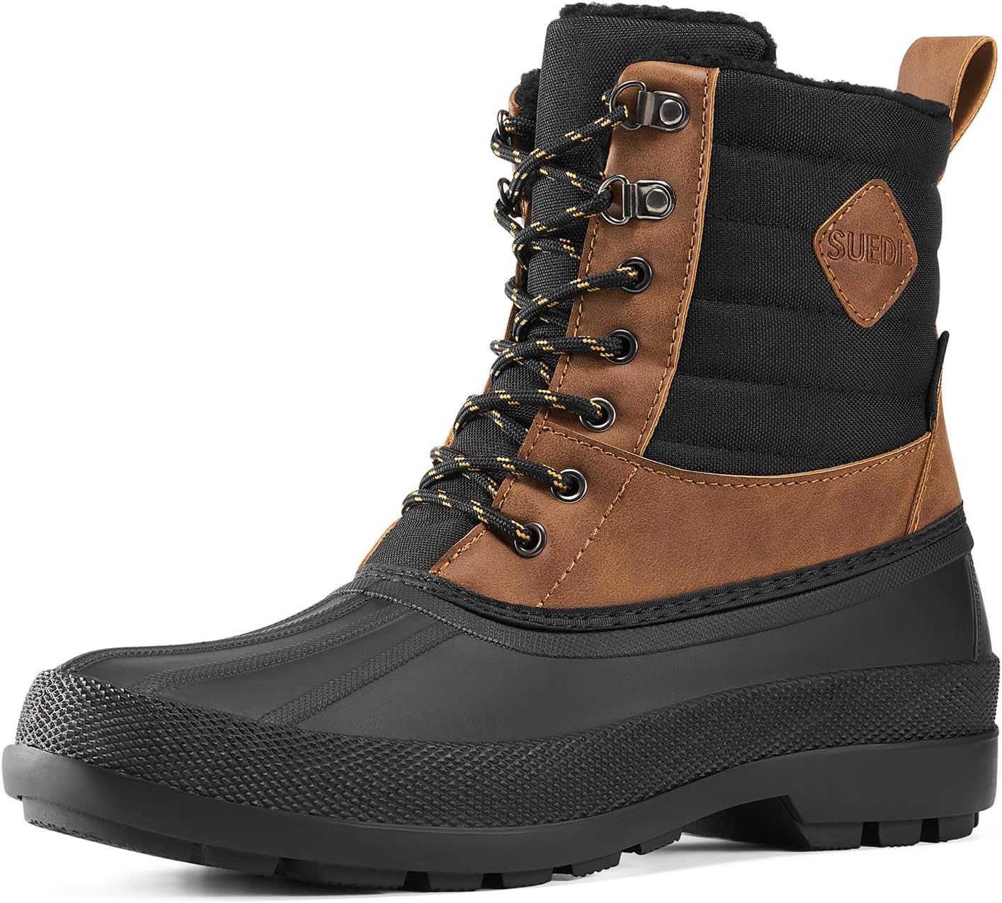 Men's Snow Boots Insulated Waterproof Lightweight Winter Boots Slip Resistant Duck Boots for Men