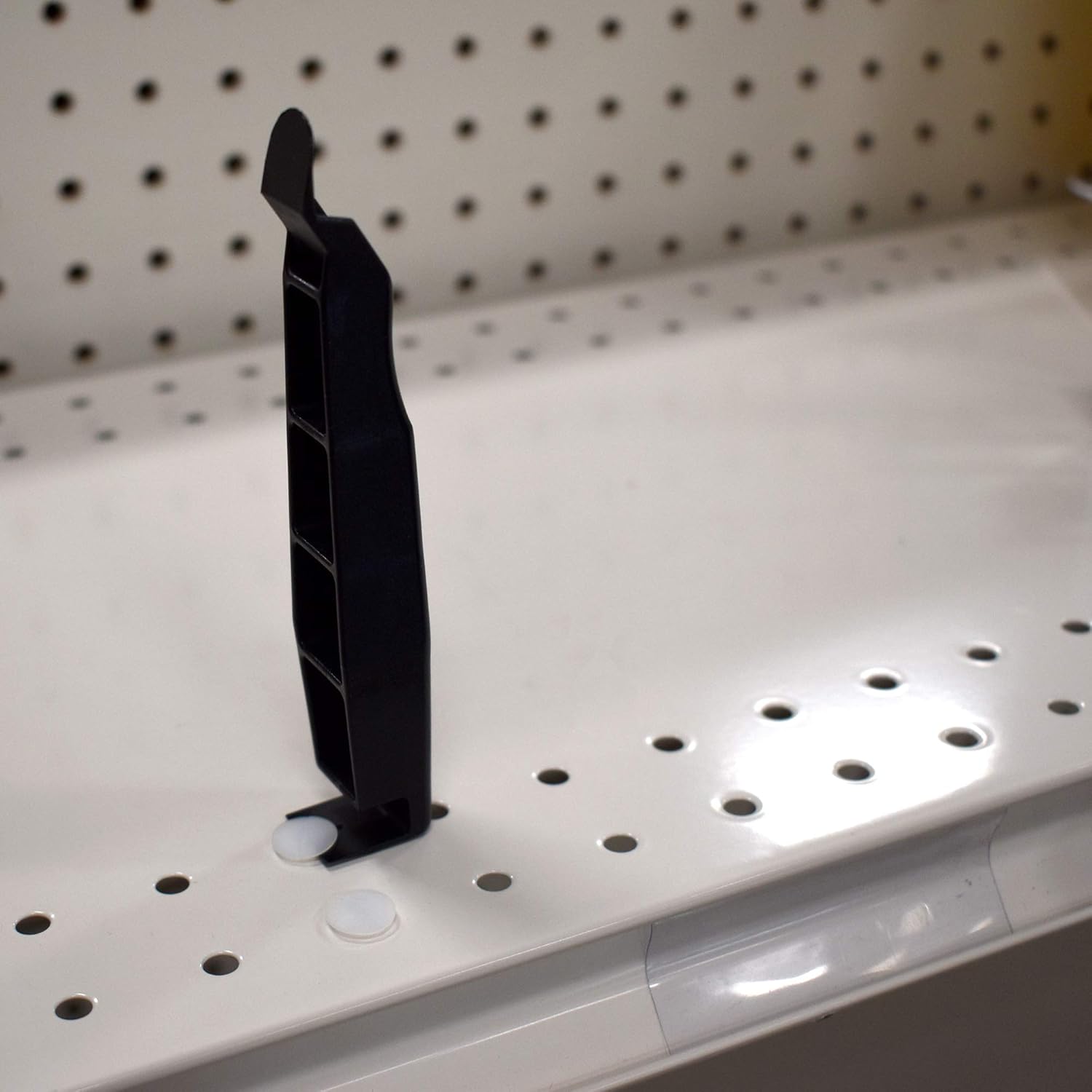 Label Strip & Fastener Tool, Gondola Shelf UPC Channel, Ticket Pry Scraper Remover, Black, 20 Pack
