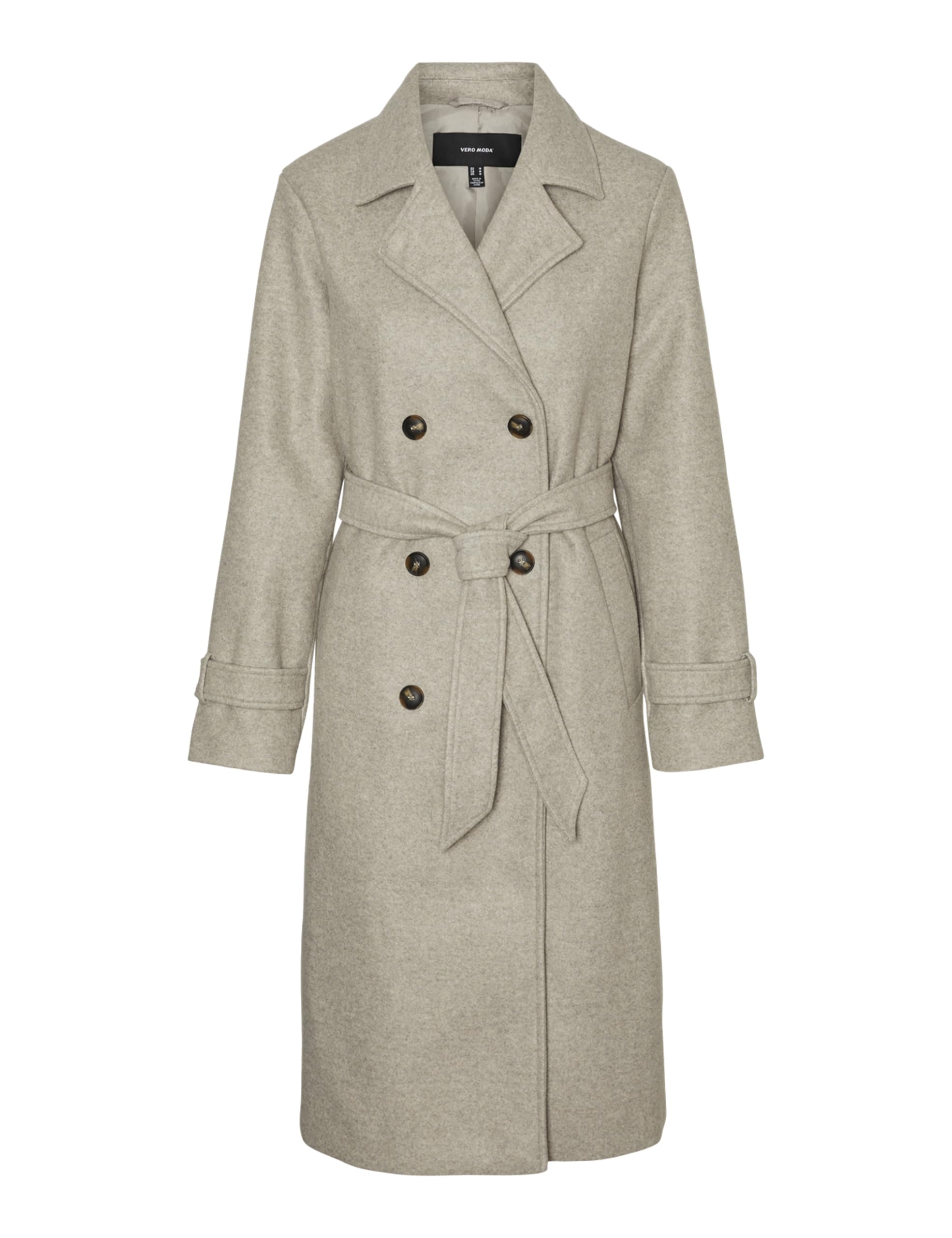 VERO MODA VMFORTUNEVEGA Female Coat, Silver Mink, L