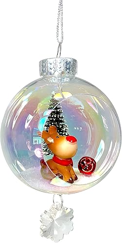 Miniatura 4 de Regalos de cumpleaños de cristal, adornos de Navidad para decoración de Navidad para mujeres, mamá, papá, abuela, abuelo, hermana y amiga de niños,