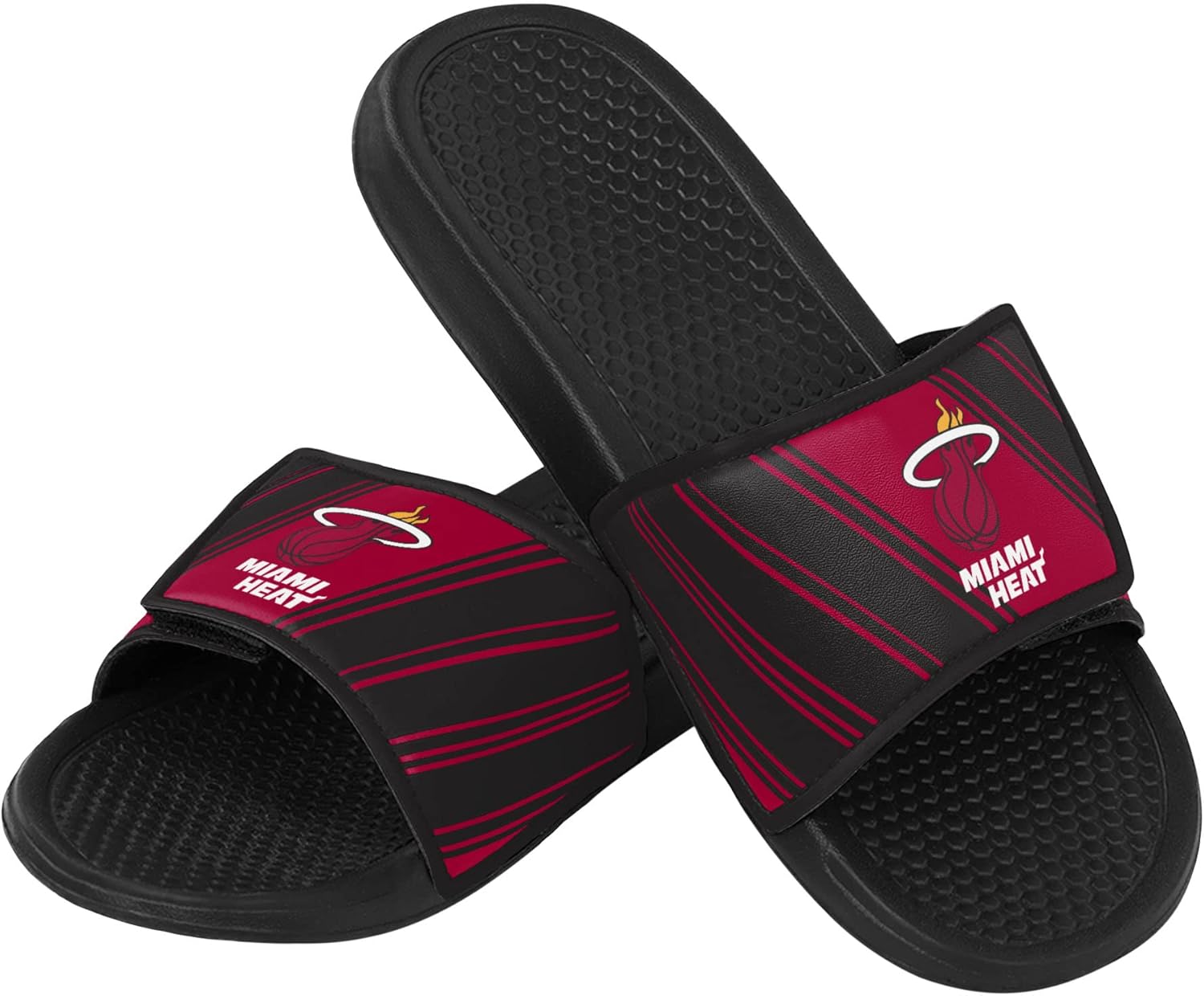 FOCO Miami Heat NBA Mens Legacy Sport Slide - M