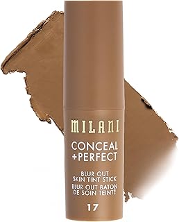 Milani Conceal + Perfect - Skin Tint Stick, Blur Out Tinted Moisturizer Makeup, Shade 17