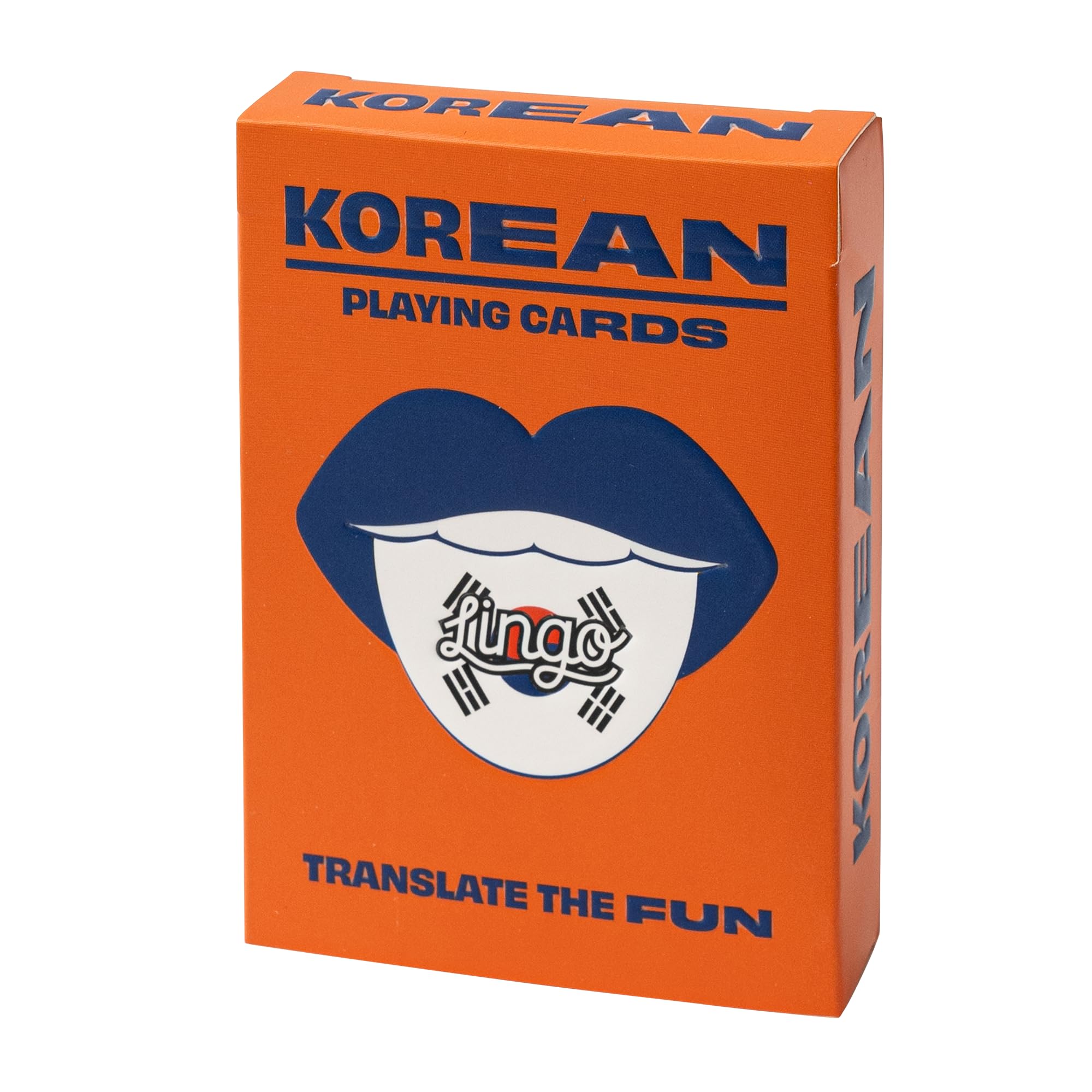 Korean Lingo Playing Cards | Travel Flashcards | Learn Korean Vocabulary in A Fun & Easy Way | 52 Essential Translations