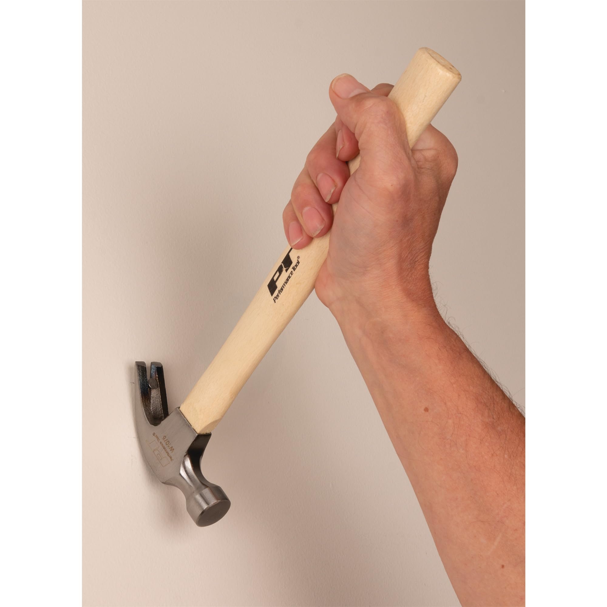 Performance Tool W1075 - Martello da carpentiere con manico in legno, 226 g