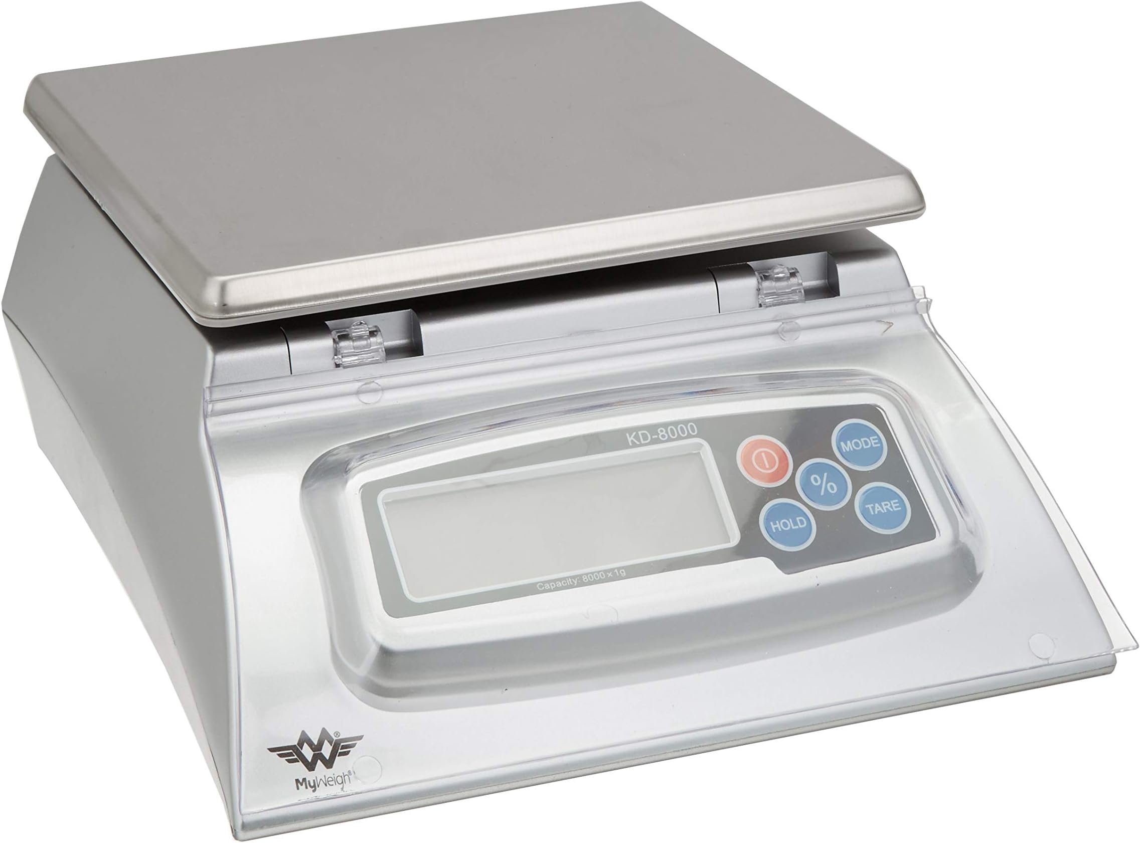 My Weigh Bakers Math Kitchen Scale by t - KD8000, Silver