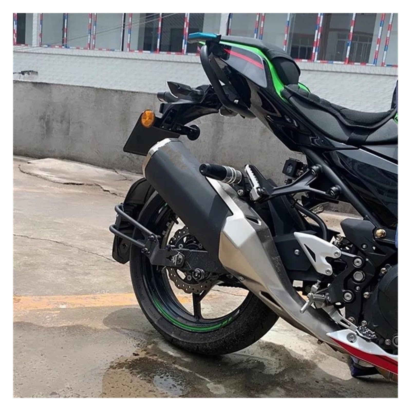 ニンジャ 250 400 マッドガード スプラッシュガード リアフェンダー Amazon | PSLER オートバイ バイク用 マッドガード スプラッシュ