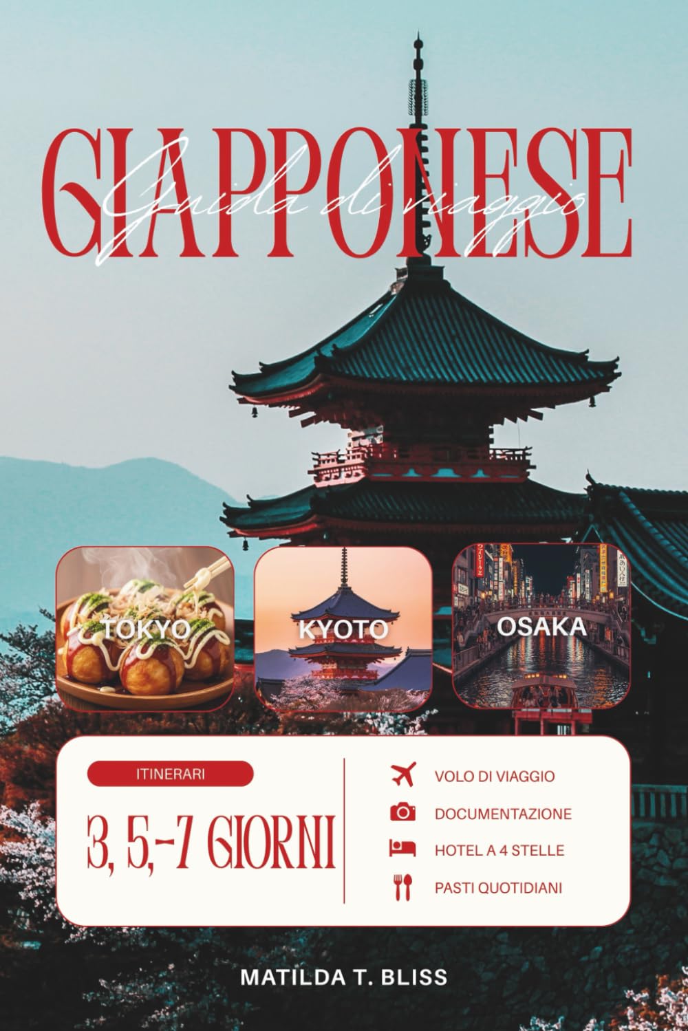 GUIDA DI VIAGGIO GIAPPONESE 2026: Tokyo, Kyoto e Osaka spiegate: itinerari passo dopo passo, tour in treno semplificato, dove alloggiare, cosa ... ed errori da evitare (include mappe).