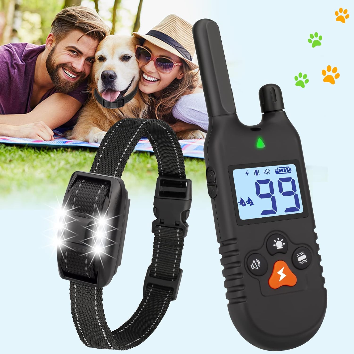 static collars for small dogs