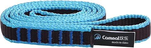 Cabestrillo de escalada UIAA CE certificado 0.630 in nailon Sling 22KN(4840 lb) Cabestrillo de escalada 24-87 pulgadas (23.6-86.6 in),