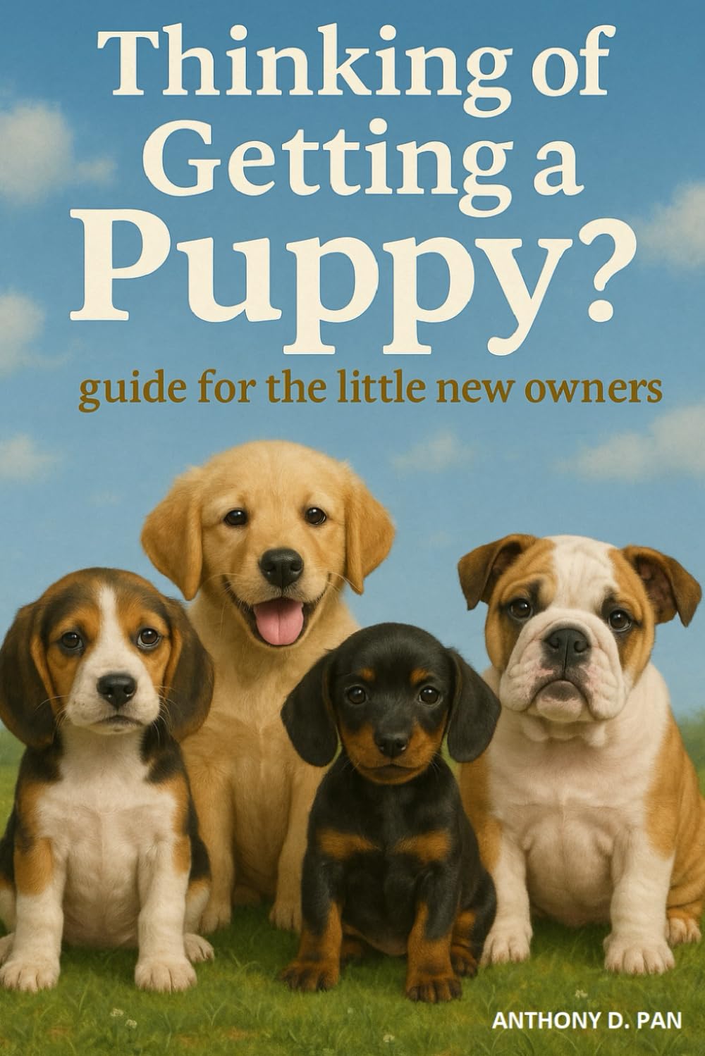 Thinking Of Getting A Puppy? Guide for the little new owners: A Kid-Friendly Guide to Puppy Care, Responsibility, and Choosing the Right Dog