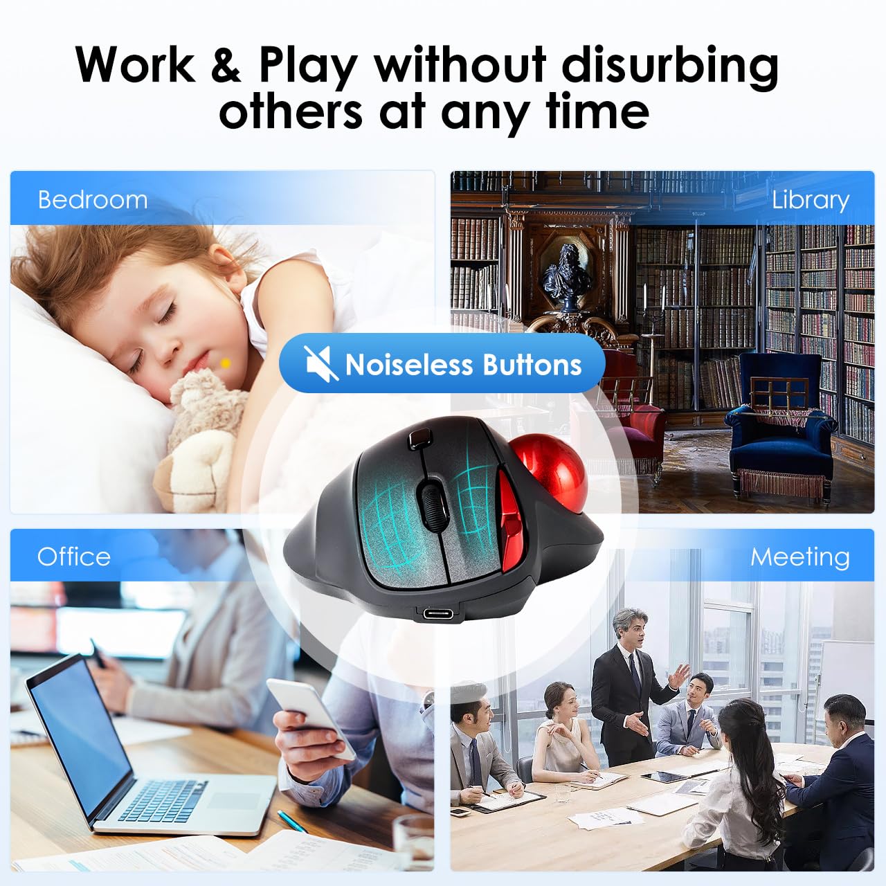 SANWA Multi Device Bluetooth Keyboard with Touchpad, Rechargeable Keypad with Trackpad for Laptop Desktop Computer PC iPad/iPhone Tablet, Compatible with MacBook, Windows, Android, iOS, White