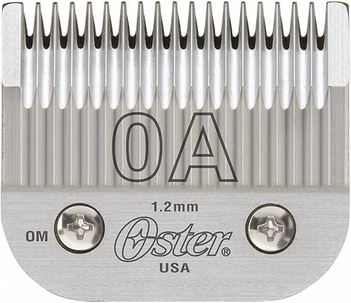 Oster Cuchilla desmontable tamaño 0A para Classic 76, Octane, Model 1, Model 10, Outlaw Clippers