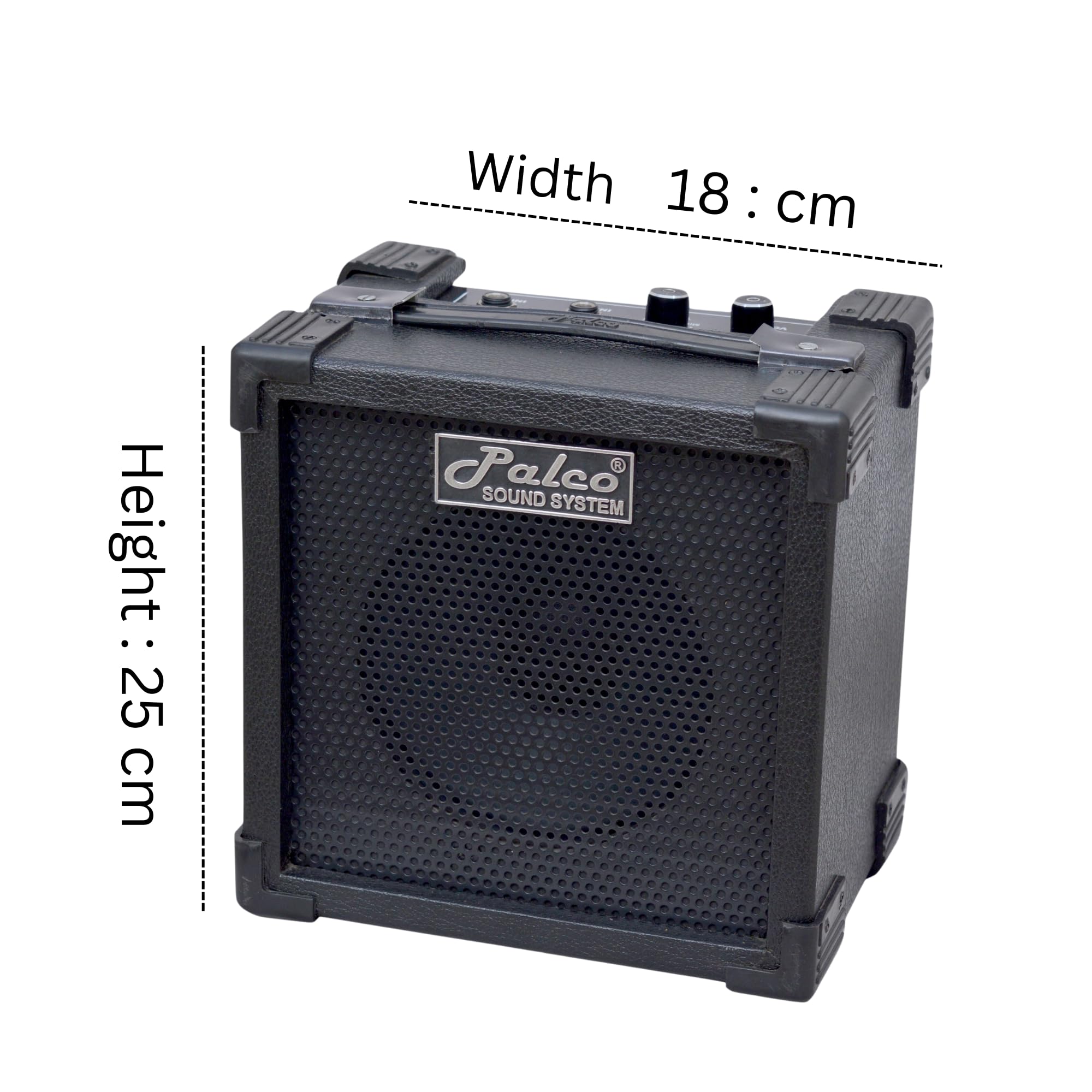 PALCO M103USB Combo Amplifier with FM and USB Support, Home Audio Stereo 2 Channel Digital Amplifier Receiver, Built-in Equalizer with Bass, Treble & Balance Control (Black) - Image 6 thumbnail