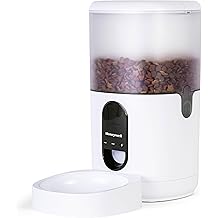 Honeywell 6L Automatic Pet Feeder: Programmable Dog and Cat Food Dispenser with Portion Control, Remote Feeding via Smartphone App, and Voice Message Feature &ndash; Ideal for Small to Large Breeds