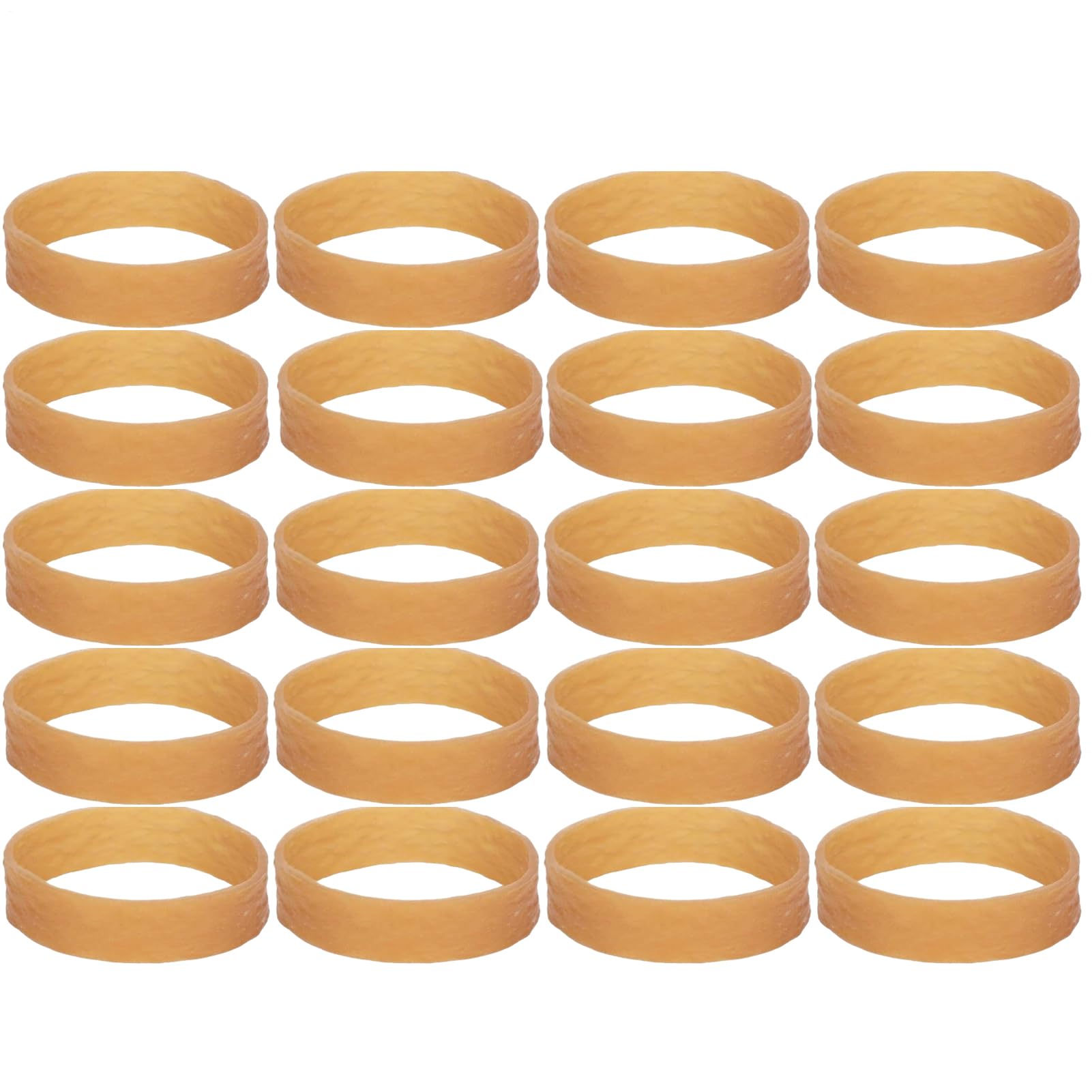 Ski Brake Retainer - 20x Rubber Brake Bands Set, Binding Stopper Clips | Flexible Ski Accessories for Securing Brakes During Carrying Waxing Travel Shop Service and Off Season Storage Use