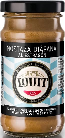 Louit Mostaza Diáfana al Estragón, 115g