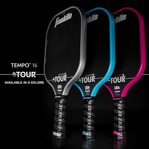Miniatura 7 de Franklin Sports Franklin Sports Pro - Juego de paletas de pickleball - Serie FS Tour